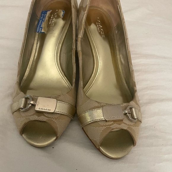 Cleaning out the closet!!! Coach wedges must go! - Picture 1 of 4